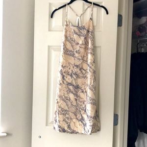 COPY - Like New Carbon38 Snakeskin Dress